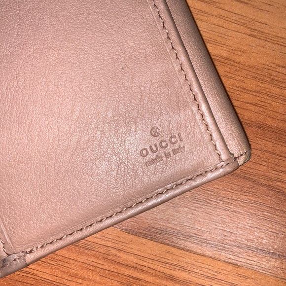 Authentic Gucci Diamanté Heart Long Flap Wallet - Picture 14 of 16